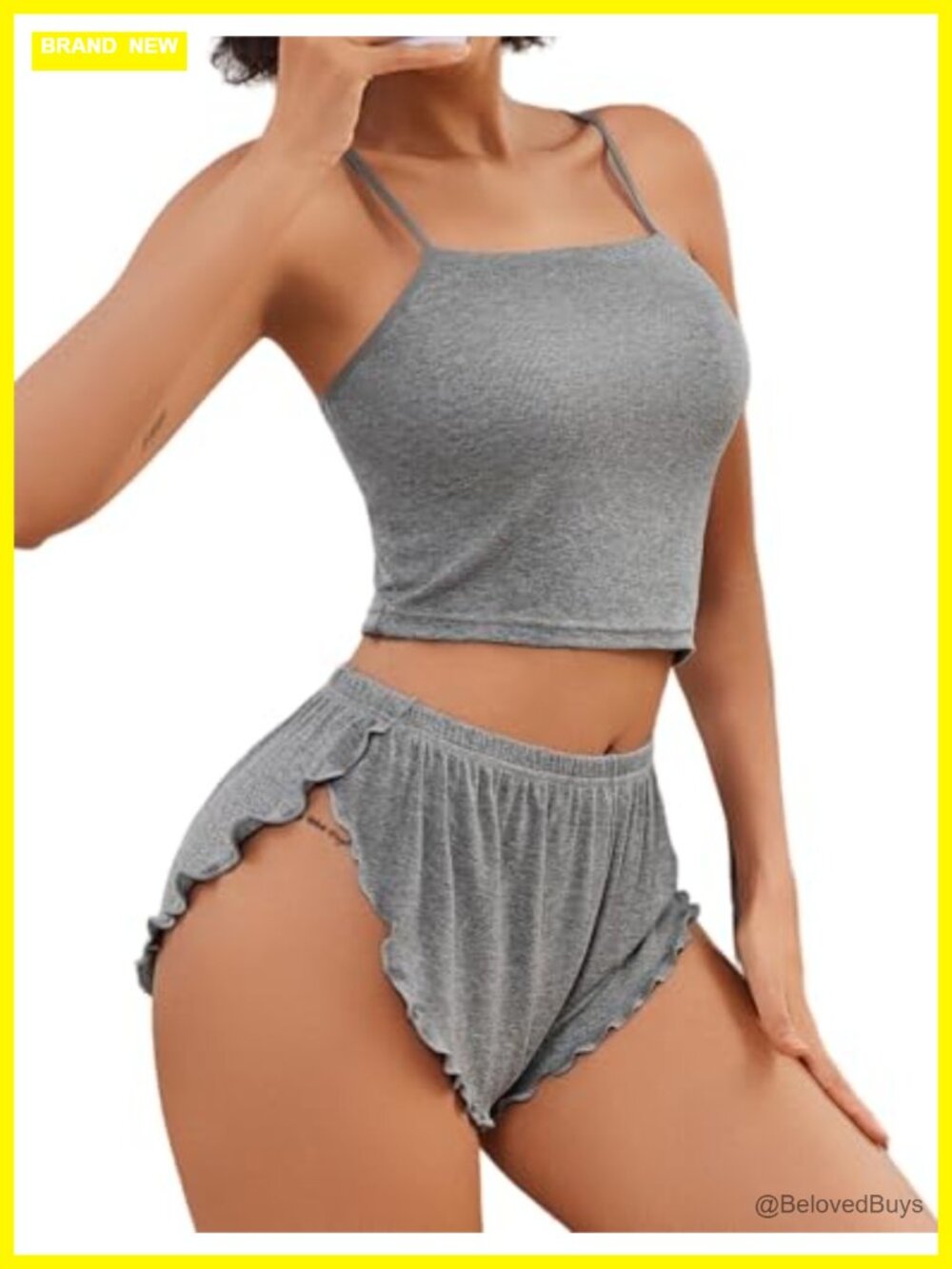 Avidlove Sexy Pajama Set 2 Piece Lingerie Sleepwear Cute PJ Set